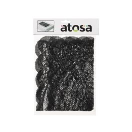 Mantel Centre De Table Dentelle Araignée Halloween 48 x 30 cm, Décoration de Fête