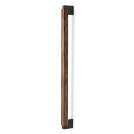 Viefe Tirador Modelo Duo Big en Bois finition Roble, Noyer, Noir, 480mm (Set de 2)