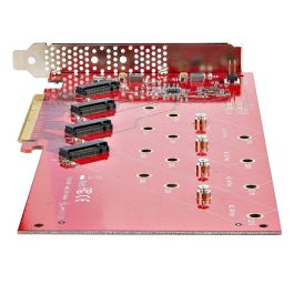 Carte PCI Startech QUAD-M2-PCIE-CARD-B