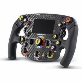 Thrustmaster Volant Ferrari SF1000 Edition pour PC, Écran LCD IPS, Fibre de Carbone, 25 Boutons, 7 Encodeurs