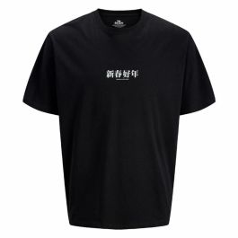 T-shirt à manches courtes homme Jack & Jones Jorsnake Noir Precio: 15.5000004. SKU: B16J3WD677