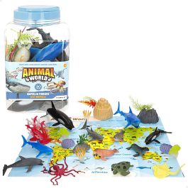 Figurines d'animaux Colorbaby Plastique 23 X 10 X 7 CM (4 Unités)