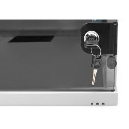 DIGITUS Wandgehäuse SOHO 4HE 241x540x400 mm grau unm.