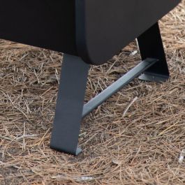 Barbecue Portable Aktive Acier 45 x 25 x 30 cm Noir (2 Unités)