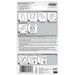 Crochet pour suspendre 3M Transparent Plastique (8 Unités)