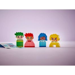 LEGO 10415 DUPLO Mis Primeras Emociones Fuertes y Grandes Sentimientos Jouet pour Bébés 23 Ladrillos y 4 Personajes