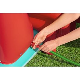 Bestway Piscine Gonflable Aire de Jeux Disney Sirenita 221x193x117cm+2 Ans Jardin 91097