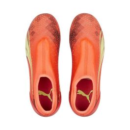 Chaussures de foot pour Enfants Puma Ultra Match LL MG Orange