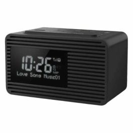 Panasonic RC-D8EG-K Radio-réveil DAB+ avec fonction répétition, Noir