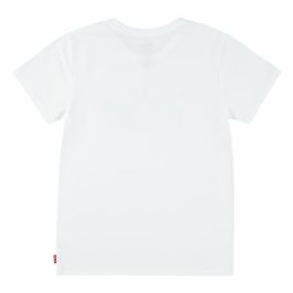 T shirt à manches courtes Enfant Levi's Lvg Ss Batwing Fill Blanc
