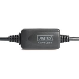 DIGITUS USB 2.0 Verlängerungskabel Typ A -A St/Bu 15m sw
