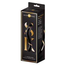 Masseur Double Pénétration Secret Kisses Noir