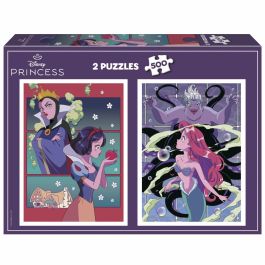 Educa Puzzle Villanos y Princesas Disney 2x500 pièces