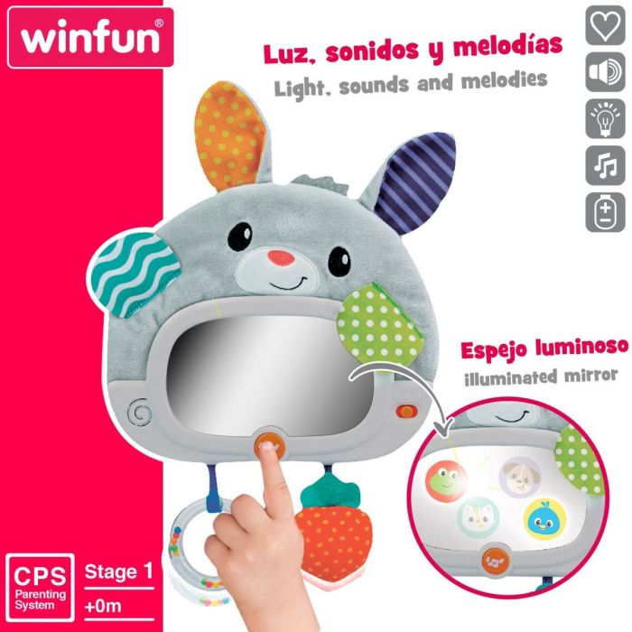 Jouet pour bébé Winfun Lapin 25 x 35 x 2,5 cm (4 Unités) 5 Jouet pour bébé Winfun Lapin 25 x 35 x 2,5 cm (4 Unités) 5