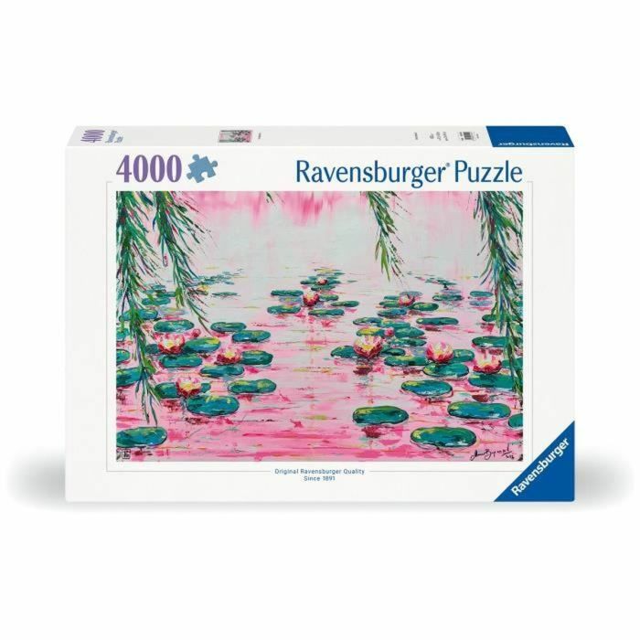 Puzzle Ravensburger Nenúfares Rosados 4000 Pièces