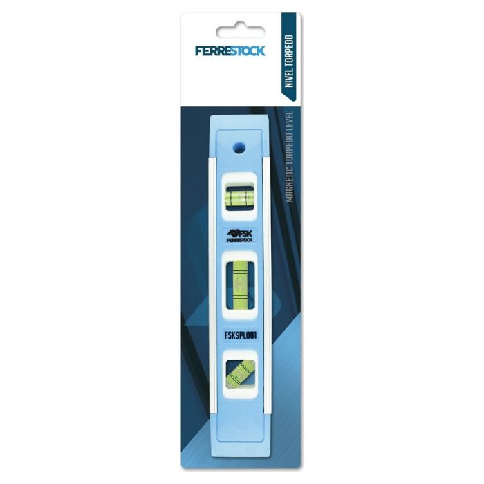 Niveau à Bulle Ferrestock Magnétique Aluminium ABS 2