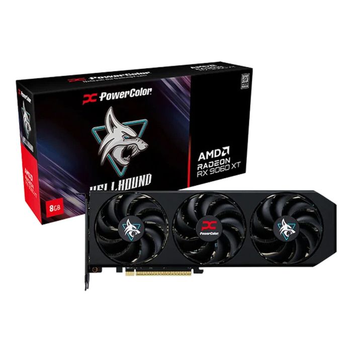 Carte Graphique Powercolor RADEON RX 9060 XT 8 GB GDDR6 0 Carte Graphique Powercolor RADEON RX 9060 XT 8 GB GDDR6 0