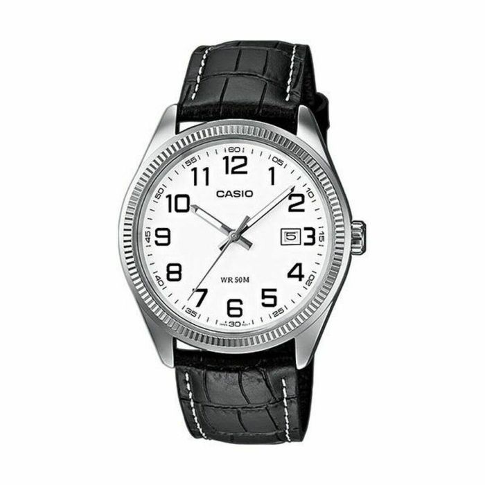 Montre Homme Casio MTP-1302PL-7BVEF Blanc Noir (Ø 40 mm) 0 Montre Homme Casio MTP-1302PL-7BVEF Blanc Noir (Ø 40 mm) 0
