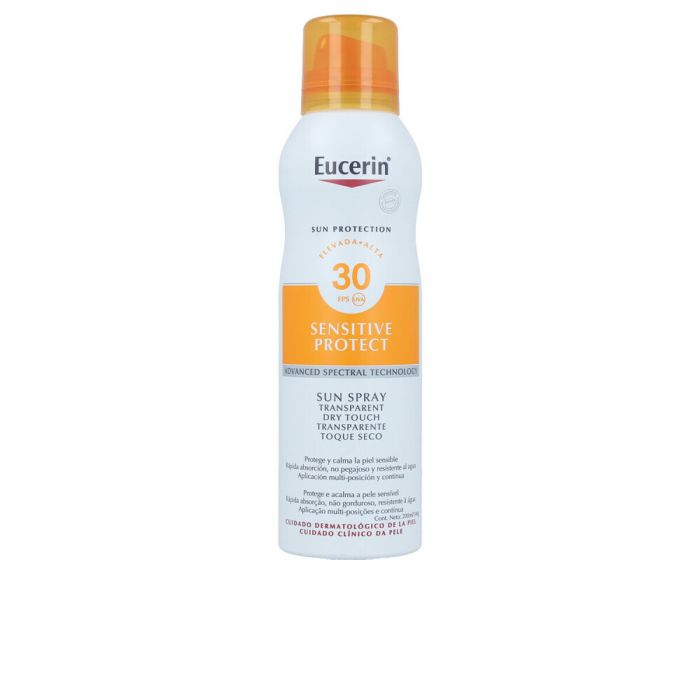 Crème Solaire pour le Corps en Spray Sensitive Eucerin 200 ml 1 Crème Solaire pour le Corps en Spray Sensitive Eucerin 200 ml 1