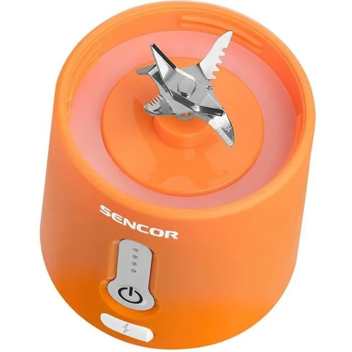Sencor SBL 133OR Mixeur Smoothies Portable Puissant 150 W, Réservoir 500 ml, Recharge USB-C, Étanche IPX65 Sencor SBL 133OR Mixeur Smoothies Portable Puissant 150 W, Réservoir 500 ml, Recharge USB-C, Étanche IPX65