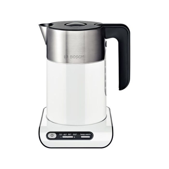 Bouilloire BOSCH TWK8611P 2400 W Blanc Gris Anthracite plástico,acero inoxidable 2400 W 1,5 L 20 Bouilloire BOSCH TWK8611P 2400 W Blanc Gris Anthracite plástico,acero inoxidable 2400 W 1,5 L 20