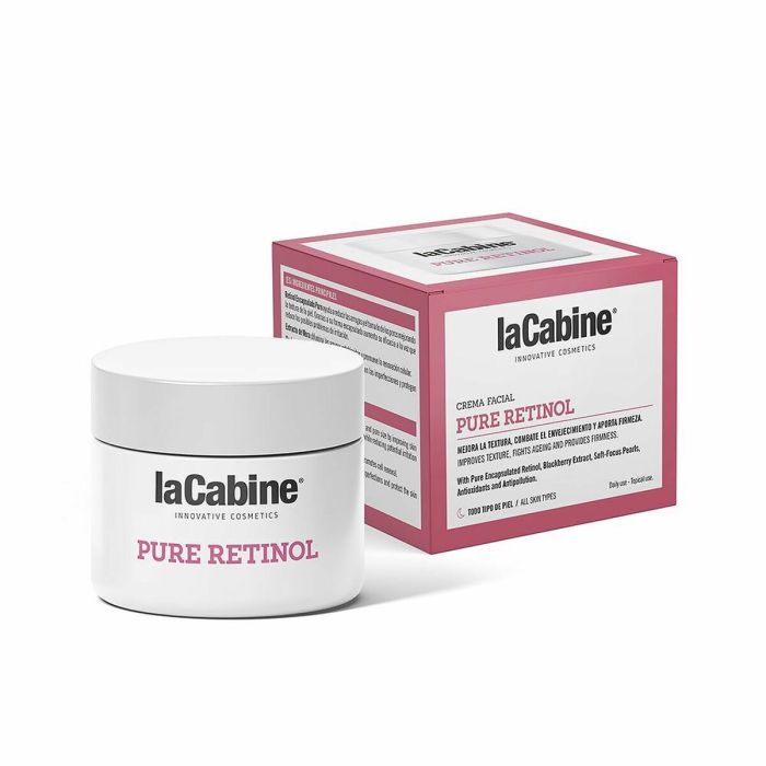 La Cabine Crème au Rétinol Pur 50 ml pour Tout Type de Peaux