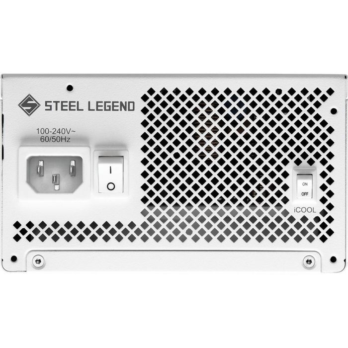 ASRock Steel Legend SL-850GW 850W - Alimentation PC ATX 3.1 entièrement modulaire 80 PLUS Gold - 850W, connecteur 12V-2x6, blanche