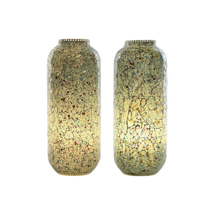 Lampe de bureau Home ESPRIT Vert Bleu ciel 25 W 220 V (2 Unités) 1 Lampe de bureau Home ESPRIT Vert Bleu ciel 25 W 220 V (2 Unités) 1