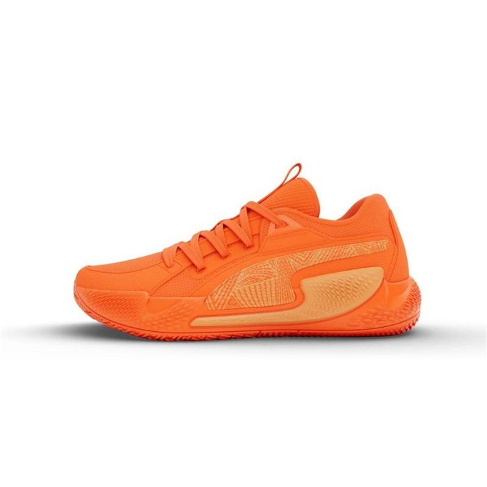 Chaussures de Basket-Ball pour Adultes Puma Orange 4