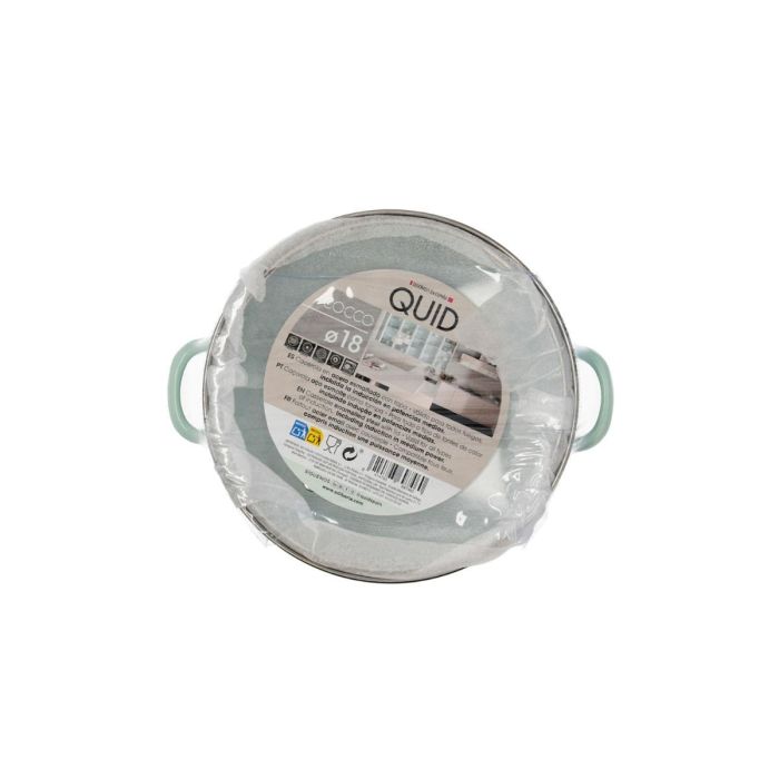 Cacerola Acero Esmaltado Cocco Quid 18 cm (6 Unidades) 1 Cacerola Acero Esmaltado Cocco Quid 18 cm (6 Unidades) 1