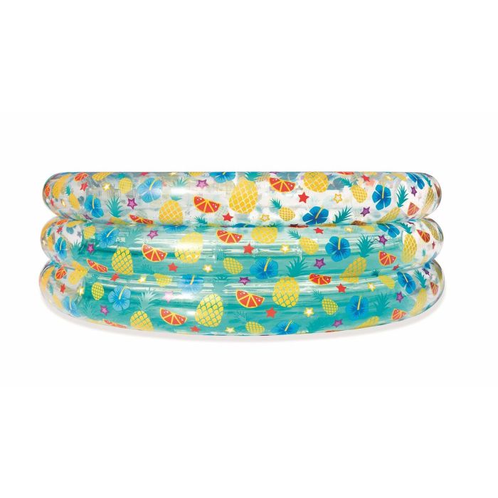 Bestway Piscine Gonflable 3 Anneaux Transparent Tropical 150x53 cm +6 Ans Jardin 51045 5 Bestway Piscine Gonflable 3 Anneaux Transparent Tropical 150x53 cm +6 Ans Jardin 51045 5