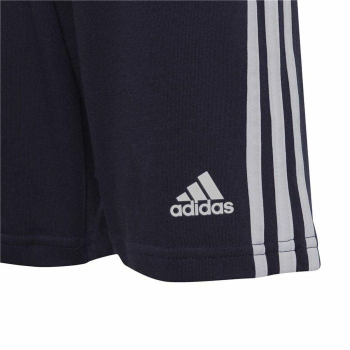 Ensemble de Sport pour Enfants Adidas 3 Stripes Bleu 1