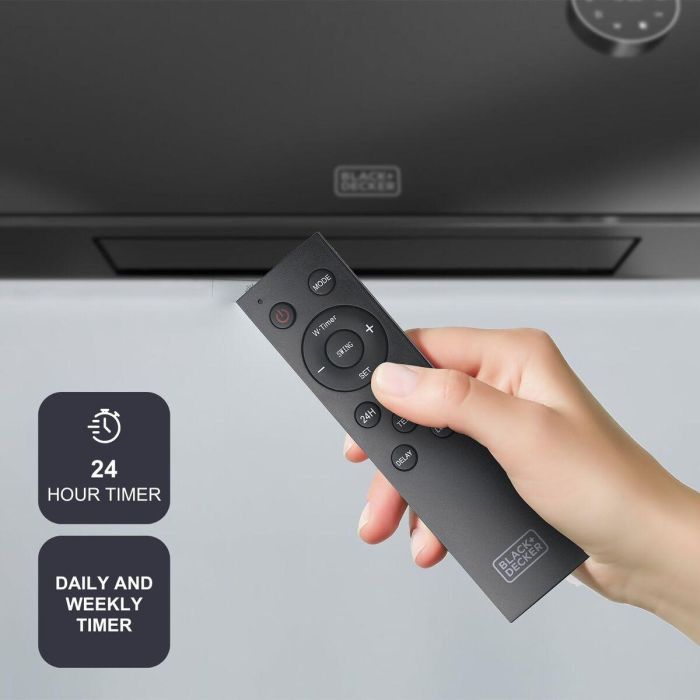 Chauffage Black & Decker BXWSH2001E Noir 3