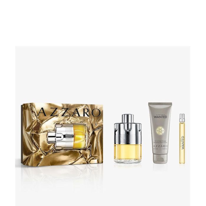Azzaro Coffret 3 Pièces Wanted Homme