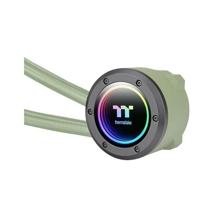 K Wasserkühlung Thermaltake TH280 V2 ARGB Sync All-In-One Liquid Cooler Matcha Green 1