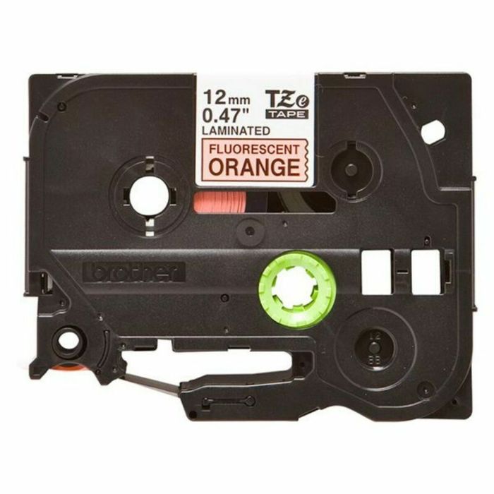 Ruban Laminé pour Etiqueteuses Brother TZEB31 Gris 1