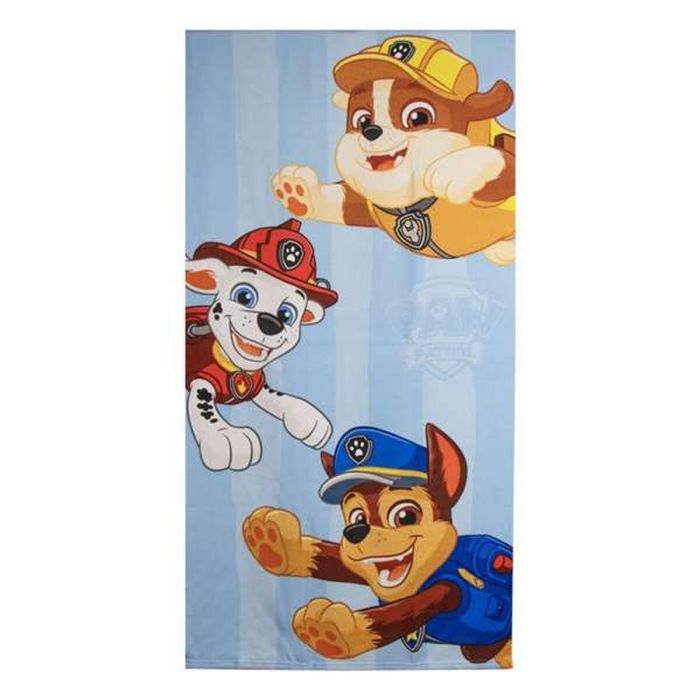 Serviette de plage The Paw Patrol Bleu clair 70 x 140 cm