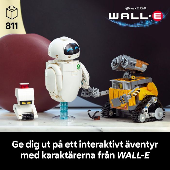 Blocs de construction Lego WallE 43279 811 Pièces 15