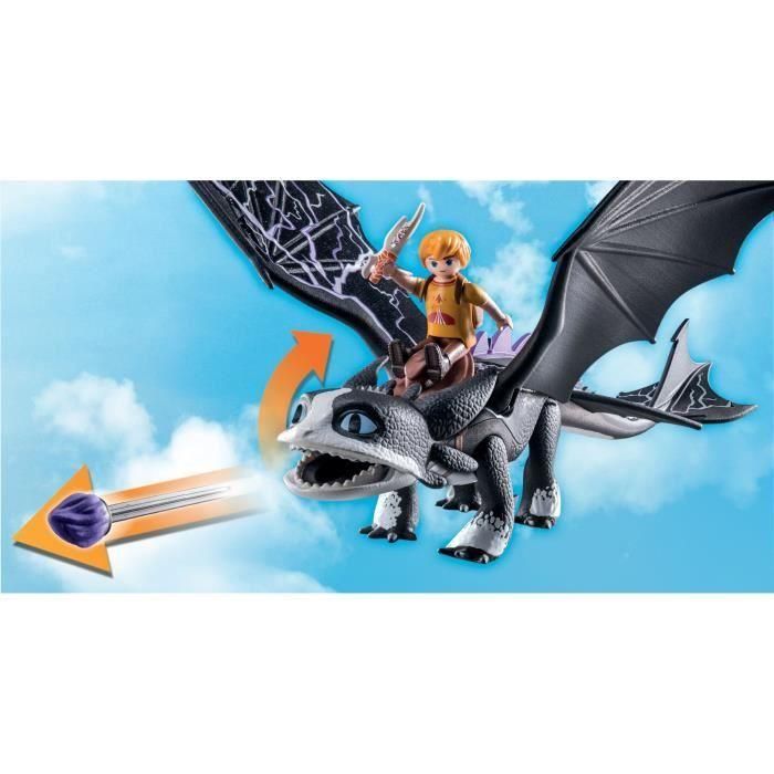 PLAYMOBIL - 71081 - Dragons Nine Realms: Thunder & Tom 5