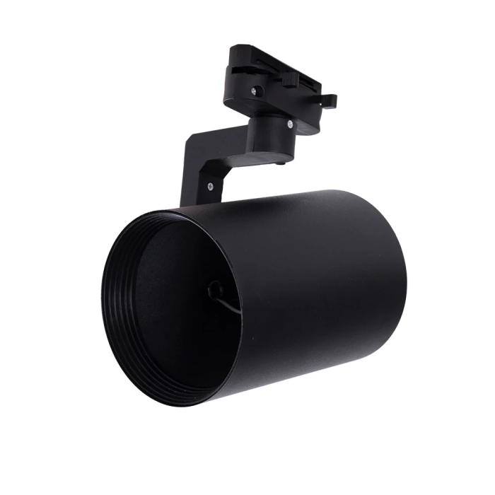 Pack 2 Spots sur Rail Monophasé E27 PAR30/A65 - Noir 2