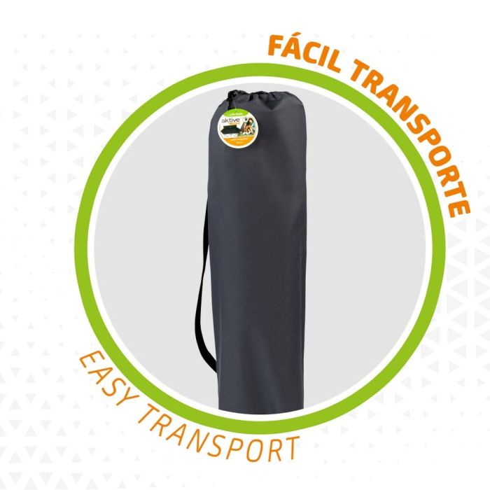 Canapé deux places Aktive Noir Pliable 107 x 88 x 63 cm (2 Unités) 1