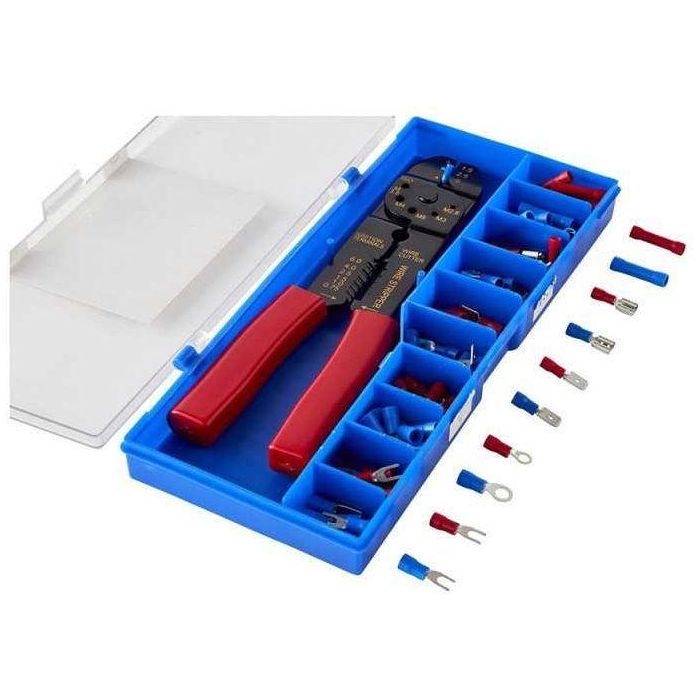 Pince - GAO - Sertir/dénuder - Livrée avec 50 cosses, manipulation facile 2 Pince - GAO - Sertir/dénuder - Livrée avec 50 cosses, manipulation facile 2