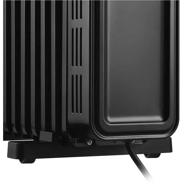 Sencor Radiateur à bain d'huile SOH 3511BK - Noir - 2300 W - Chauffage pour pièce de 16 à 23 m² - 3 niveaux - Sécurité surchauffe - 11 ailettes - Avec roulettes Sencor Radiateur à bain d'huile SOH 3511BK - Noir - 2300 W - Chauffage pour pièce de 16 à 23 m² - 3 niveaux - Sécurité surchauffe - 11 ailettes - Avec roulettes