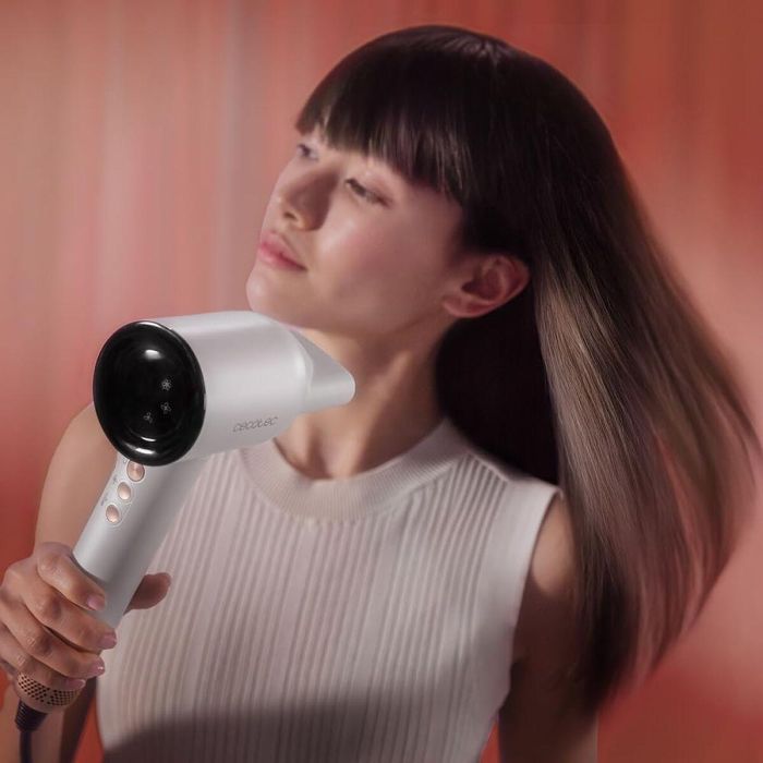 Sèche-cheveux Cecotec DryGlam Waves Champagne 1600W Plasma Coanda 4en1 écran digital 9 Sèche-cheveux Cecotec DryGlam Waves Champagne 1600W Plasma Coanda 4en1 écran digital 9