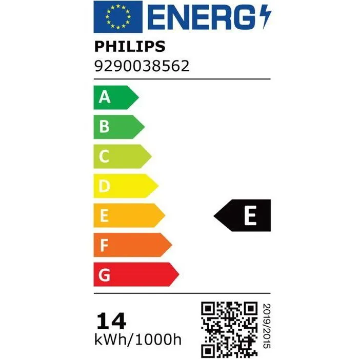 Philips Hue Ampoule LED connectée A67 blanc chaud 2700K E27 13.5W 1600 lumens pour éclairage intelligent contrôlé par appli