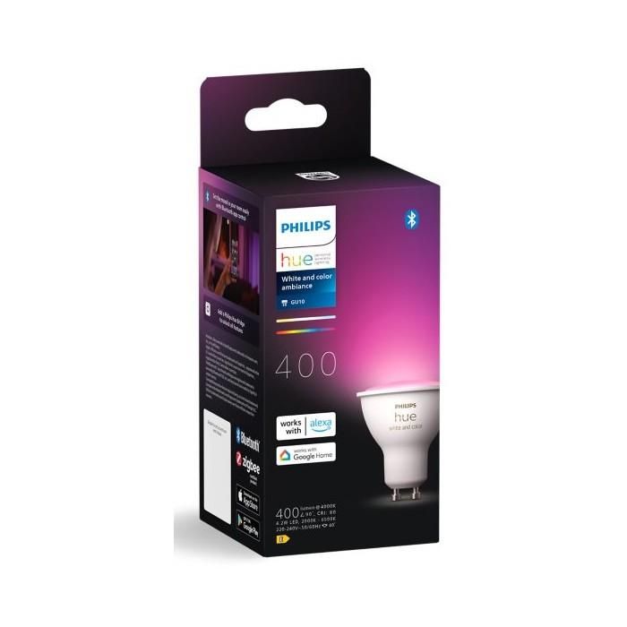 Philips Hue White & Color Ambiance GU10 Einzelpack 350lm 2