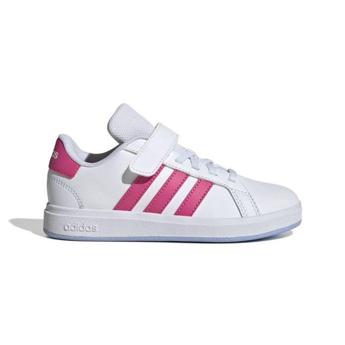 Chaussures de Sport pour Enfants Adidas Grand Court 2.0 Rose clair