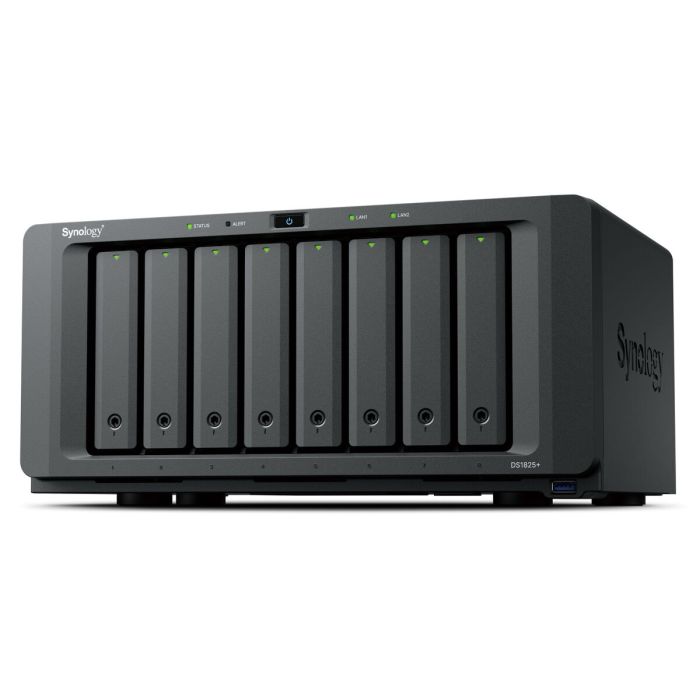 Stockage en Réseau NAS Synology DS1825+ Noir AMD Ryzen V1500B 9