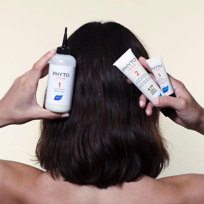 Coloration Permanente Phyto Paris Color 8.3-light golden blonde 3 Pièces 1