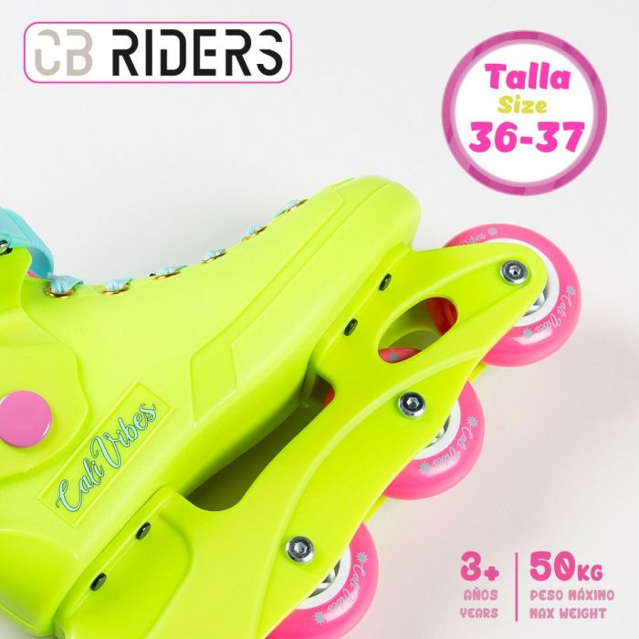 Rollers en ligne Colorbaby Jaune 36-37 (4 Unités) 4